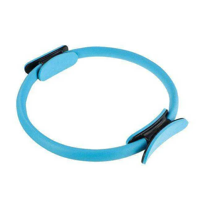 Aesthetic Professional Pilates Ring Double Handle Yoga Hoop