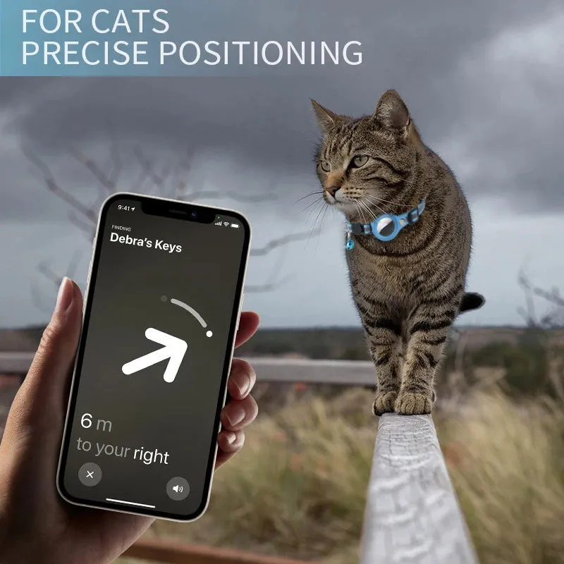Airtag GPS Tracker Protective Case With Bell For Pets