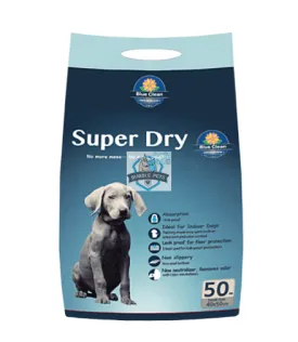Blue Clean Super Dry Super Absorbent Pee Pad For Dogs 5g