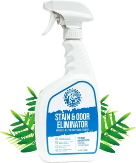 Bulldogology Bio-Enzymatic Pet Stain & Odor Remover - Pet Carpet Enzyme Cleaner for Cat and Dog Pee, Pet Stain Remover for Carpet and Floors, Dog Stain Remover and Odor Neutralizer (32 oz)