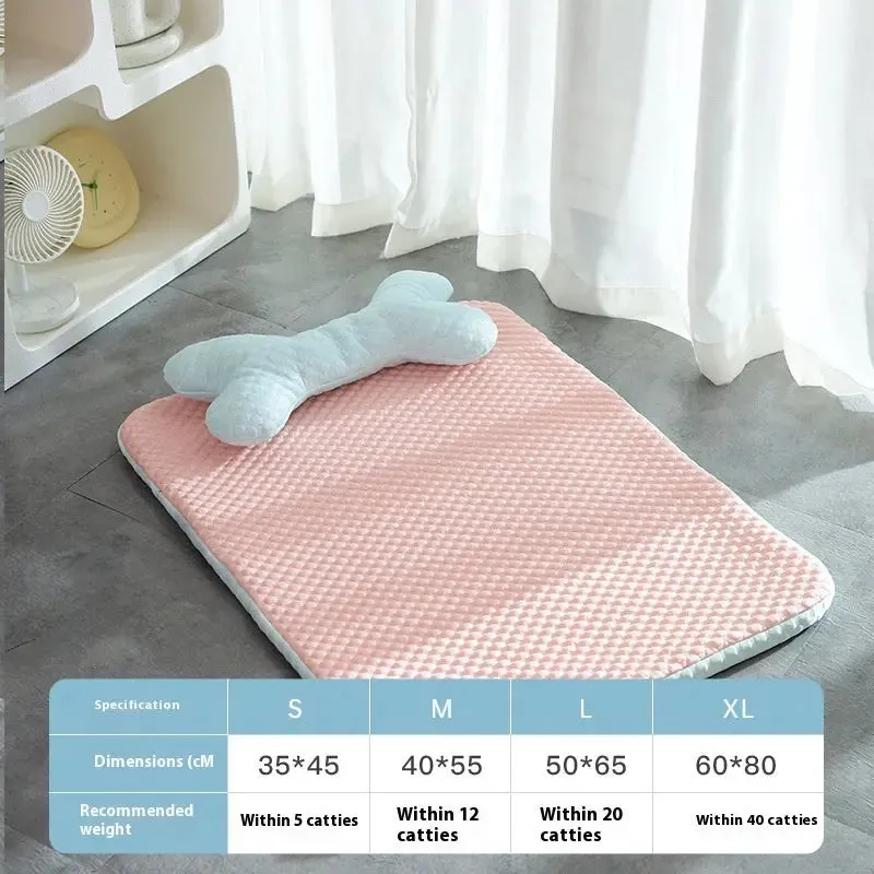 Cat Dog Bed Breathable Cooling Spring Summer Sleeping Matt