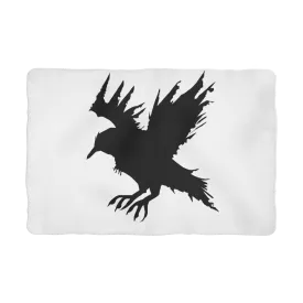 Crow Sublimation Pet Blanket