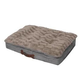 Dog Calming Bed Pet Cat Washable Removable Cover Orthopedic Memory Foam - S