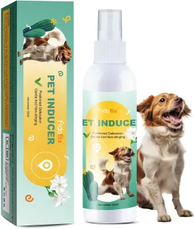 Go Here Potty Training Spray for Dogs Cats,Dog Pee Attractant Spray,Dog Training & Behavior Aids for Dogs Cats to Pee in One Spot,Prevent Your Pet from Soiling The Carpet,120ML