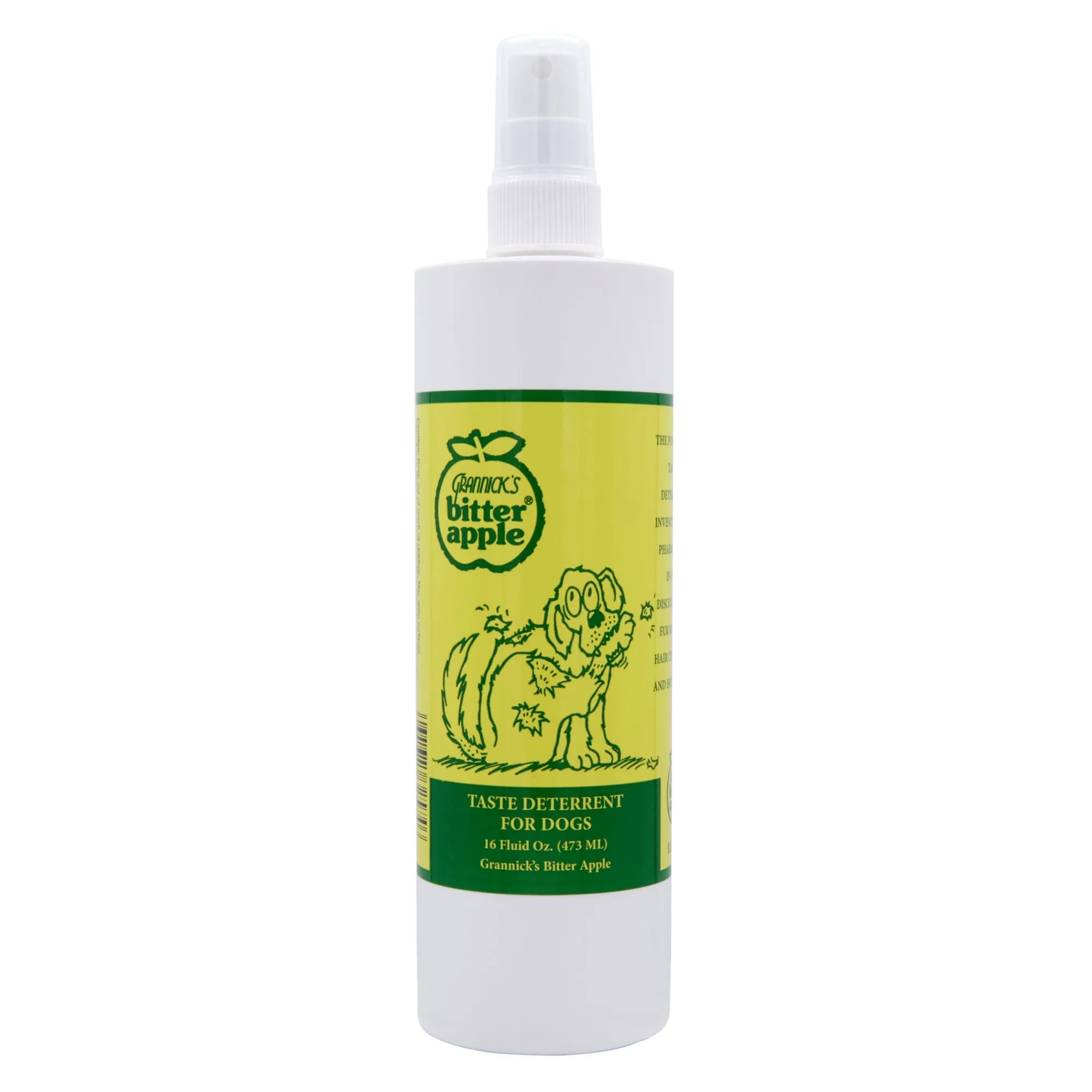 Grannick's Bitter Apple Spray - The Original Taste Deterrent for Dogs and Cats