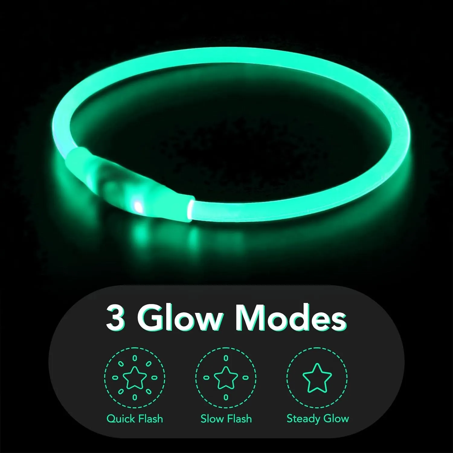 LED Dog Light up Dog Collar