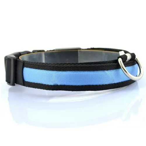 LED Safety Light Collars - For Dogs & Cats