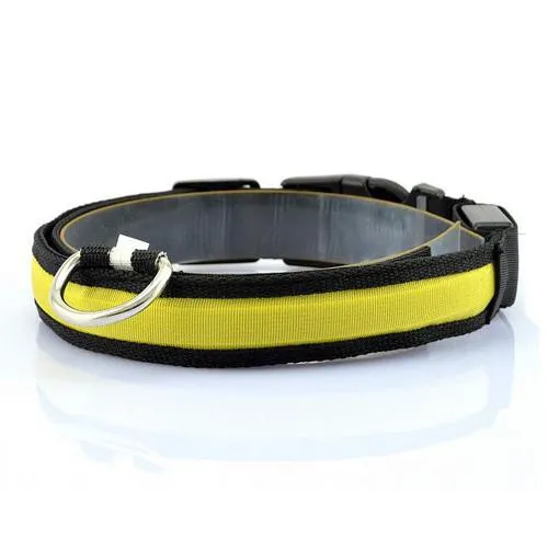 LED Safety Light Collars - For Dogs & Cats