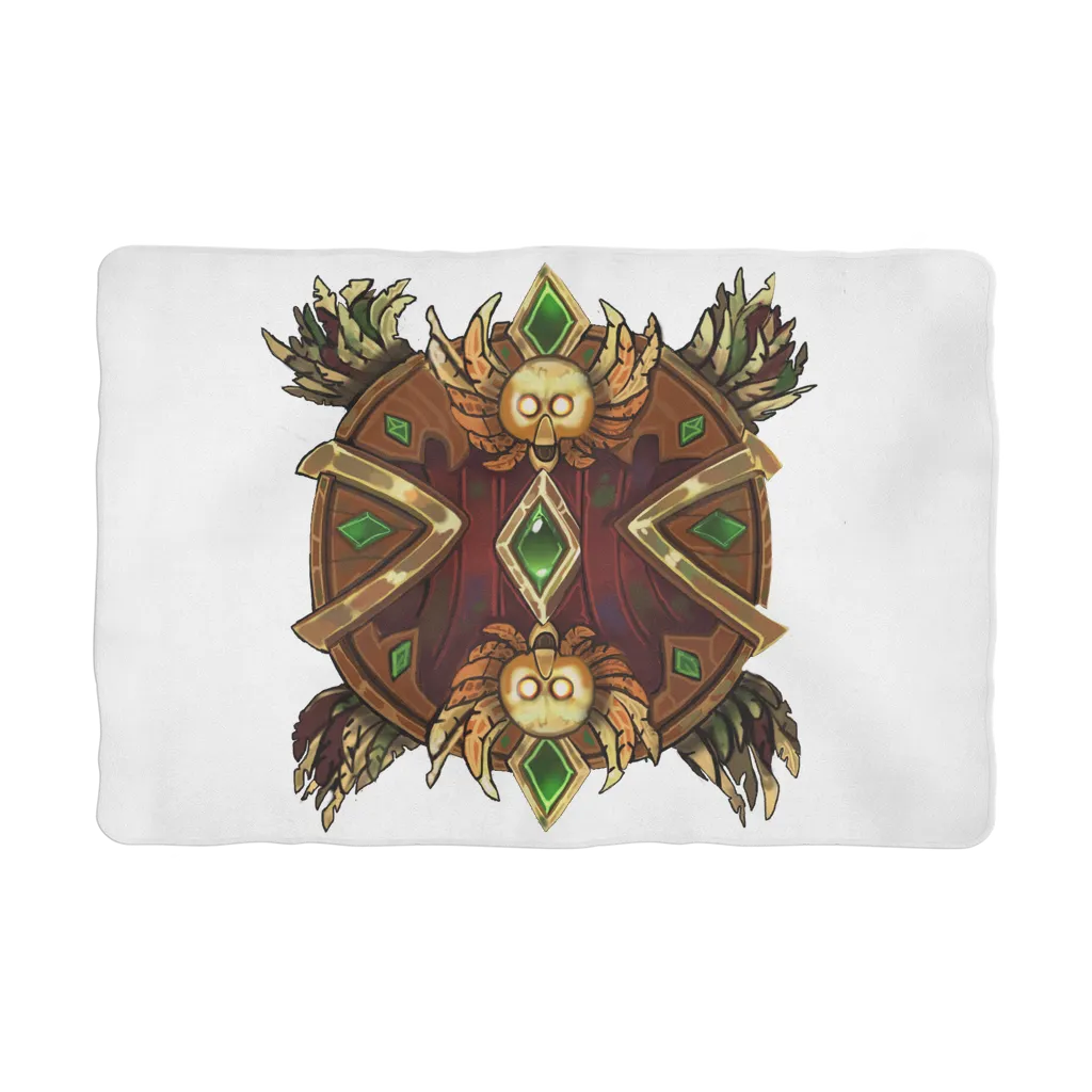 Magic Counter Shield Sublimation Pet Blanket