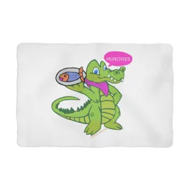 Munchies the Crocodile Sublimation Pet Blanket