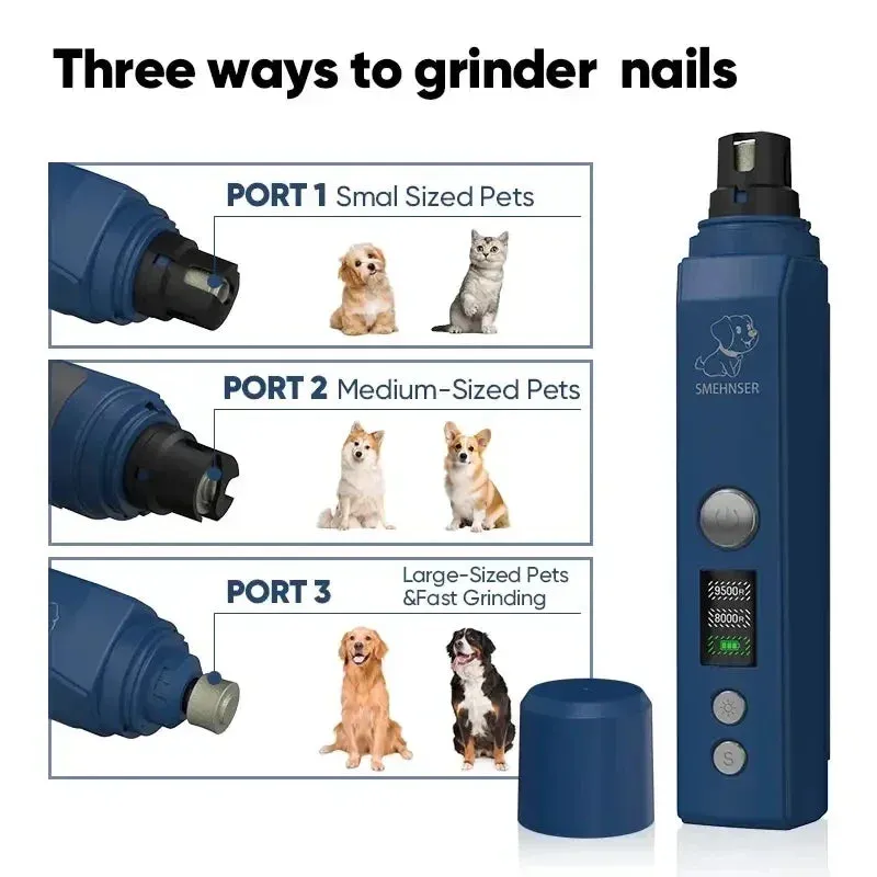 Painless Electric Dog Nail Grinder