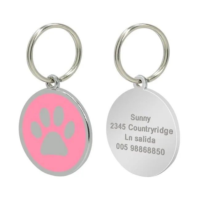 Personalised Engraved Pet ID Tag