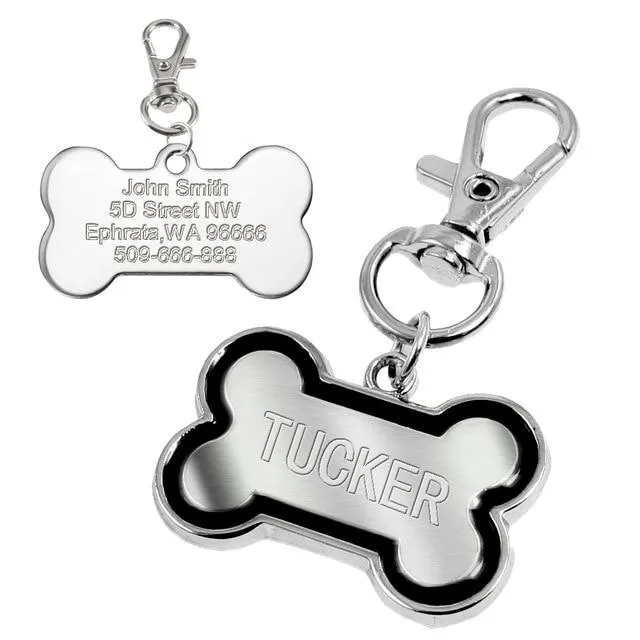 Personalised Engraved Pet ID Tag