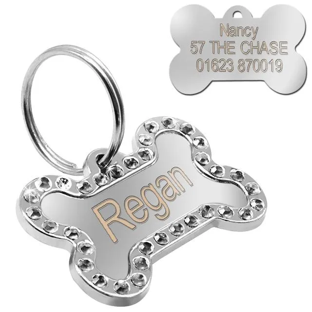 Personalised Engraved Pet ID Tag