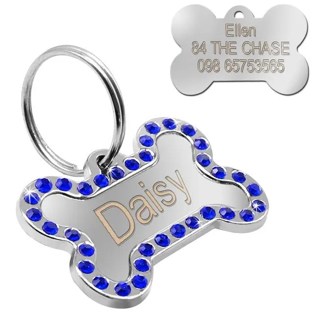 Personalised Engraved Pet ID Tag