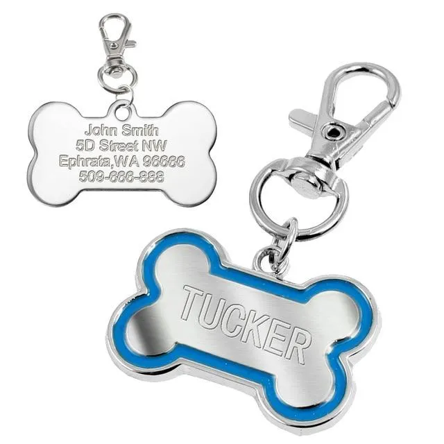 Personalised Engraved Pet ID Tag