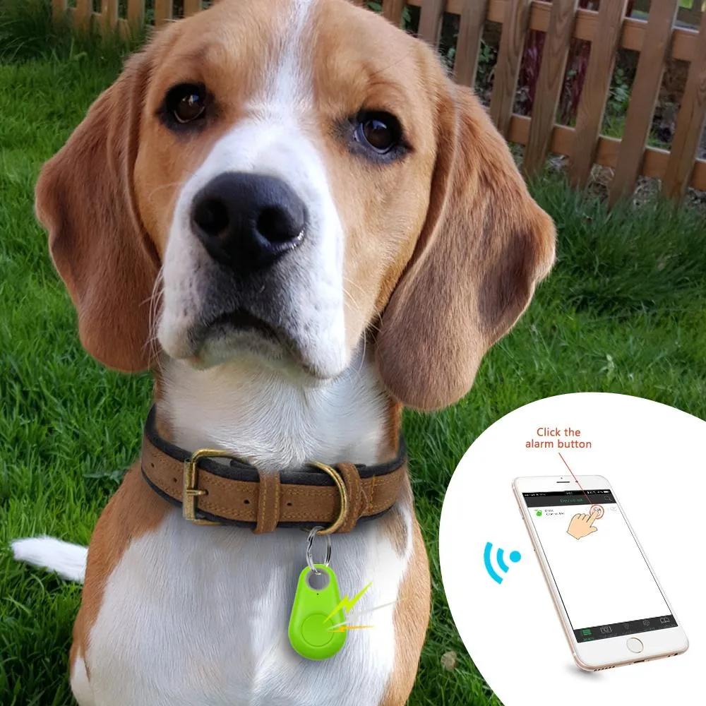 Pet Smart GPS Tracker Mini Anti-Lost Waterproof Bluetooth Locator Tracer