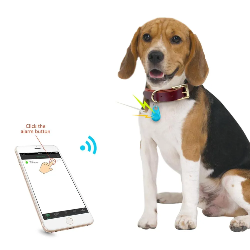 Pet Smart GPS Tracker Mini Anti-Lost Waterproof Bluetooth Locator Tracer