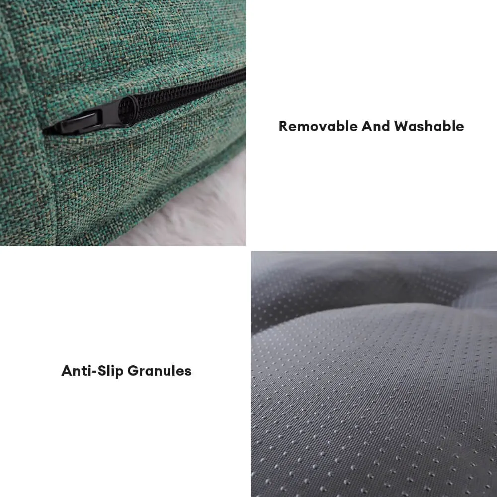 Rectangle Large Waterproof Washable Heavy-Duty Pillow Dog Bed