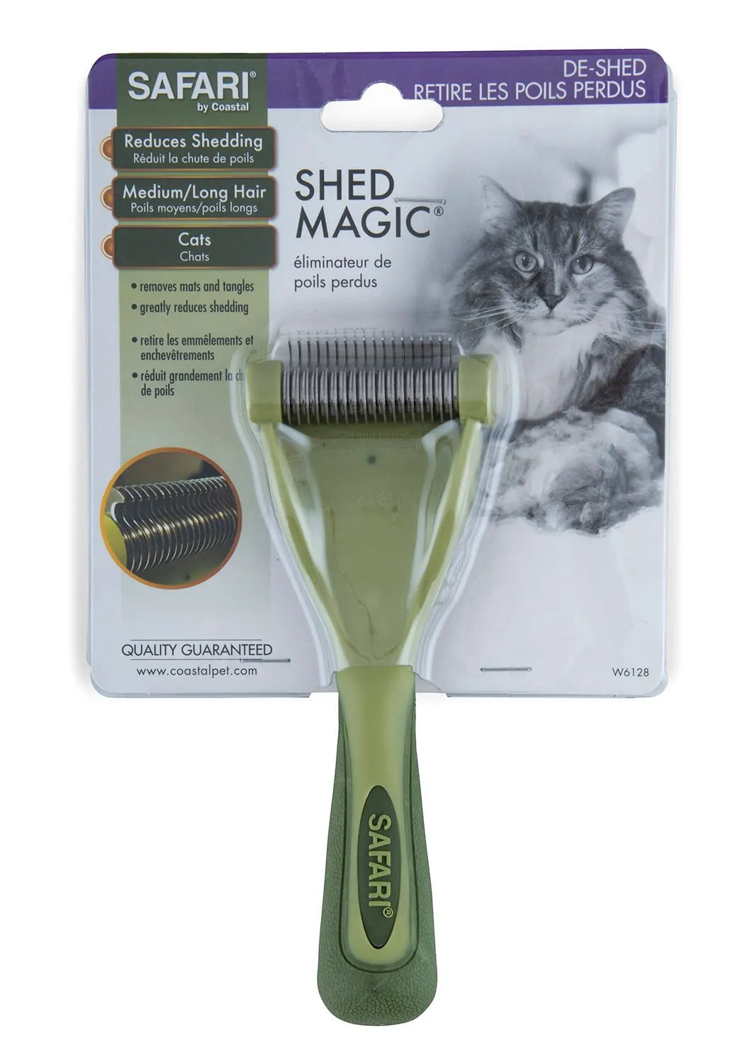 Shed Magic De-Shedding Tool for Dogs & Cats