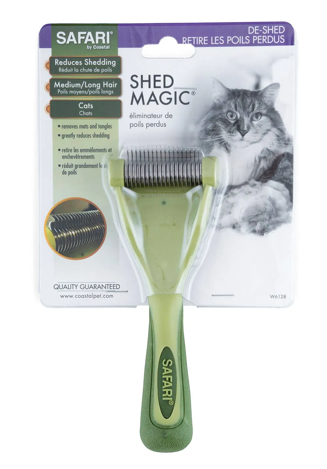 Shed Magic De-Shedding Tool for Dogs & Cats