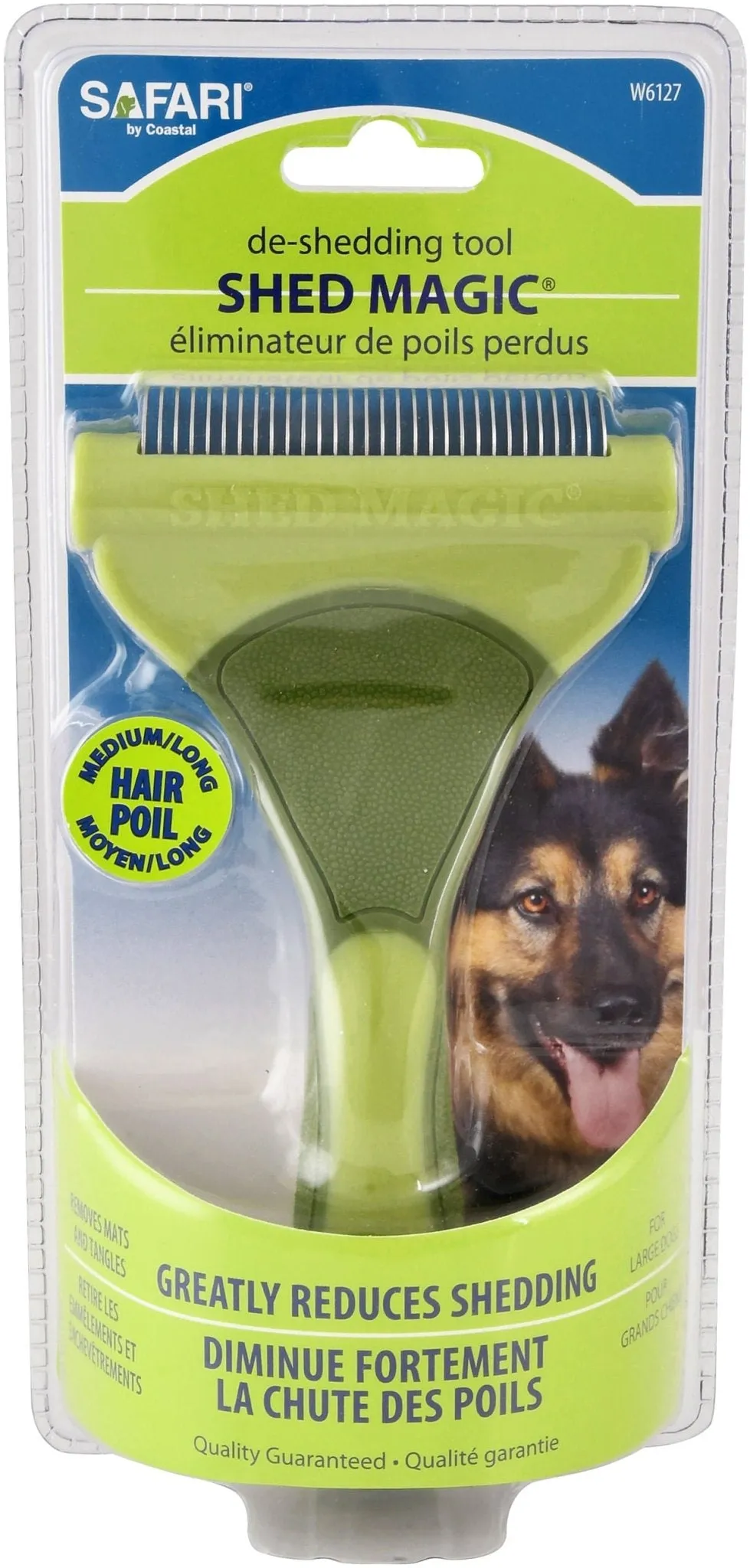 Shed Magic De-Shedding Tool for Dogs & Cats