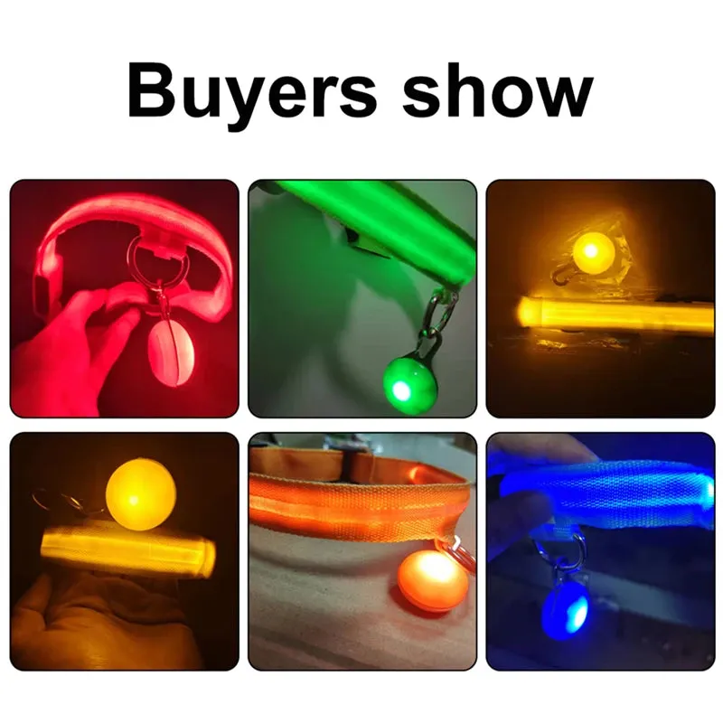 USB Charging LED Dog Collar - Glowing Night Safety for Small Pets