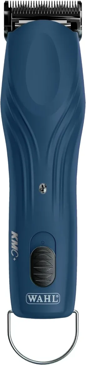 Wahl Professional Animal KMC  2-Speed Cordless Clipper (3027168) - Detachable Blade Pet & Dog Clipper Kit - Patented Ergonomic Housing Design - Navy