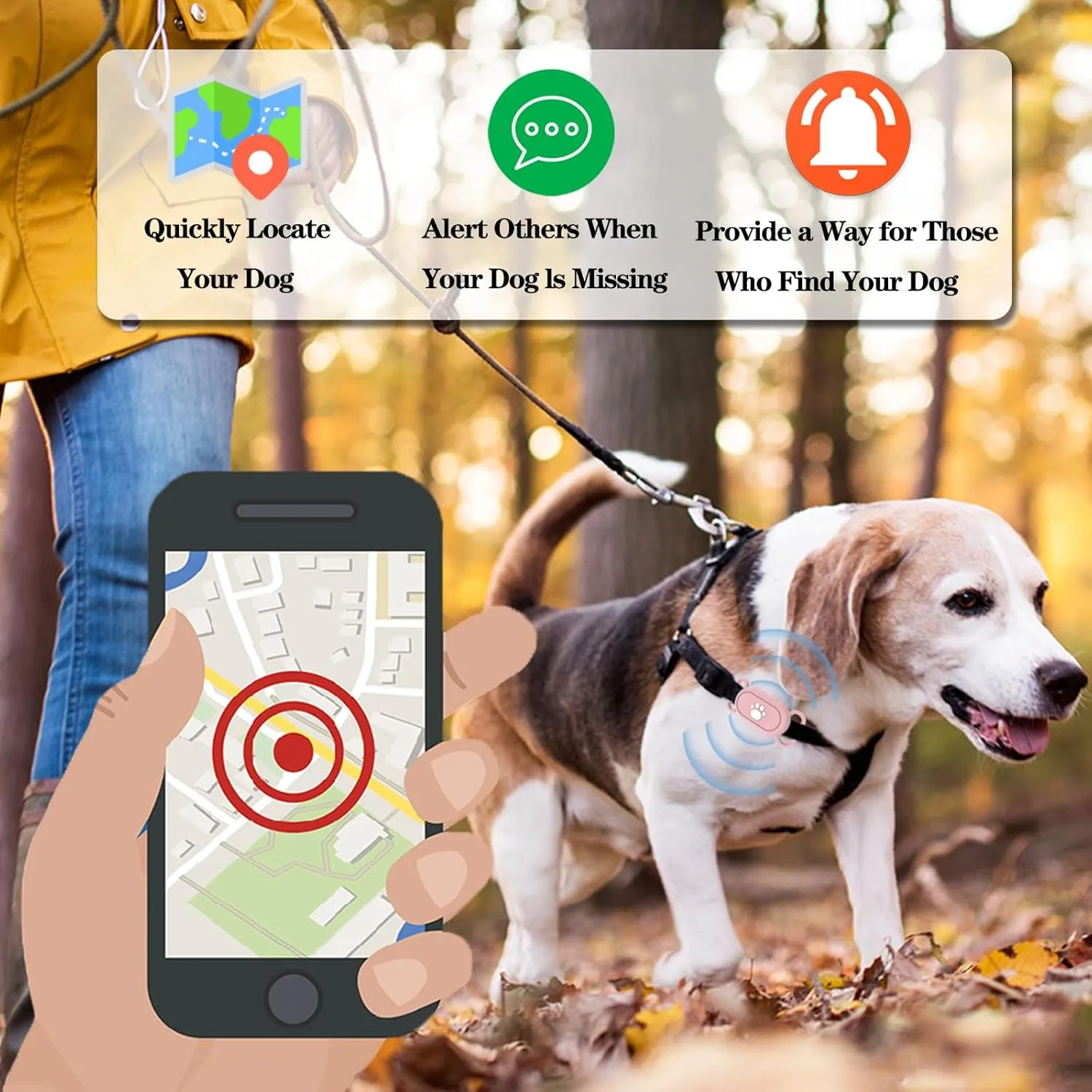 Waterproof Dog Collar Holder Compatible with Samsung Galaxy SmartTag2, Silicone GPS Tracker Hidden Loop Holder for Smart Tag2, Anti-Lost Collar Tag2 Paw Case (Pink)