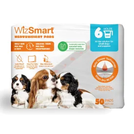WizSmart Heavyweight Ultra Absorbent Training Pee Pads (50 Count)